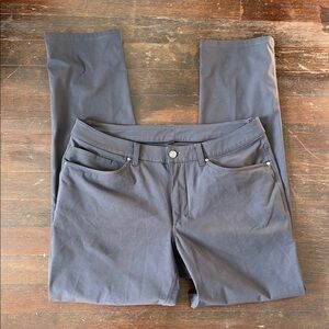 Lululemon Men’s ABC Gray Pants 34